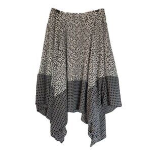 👗 Banana Republic Printed Handkerchief Circle Skirt - Sz 4 ✨